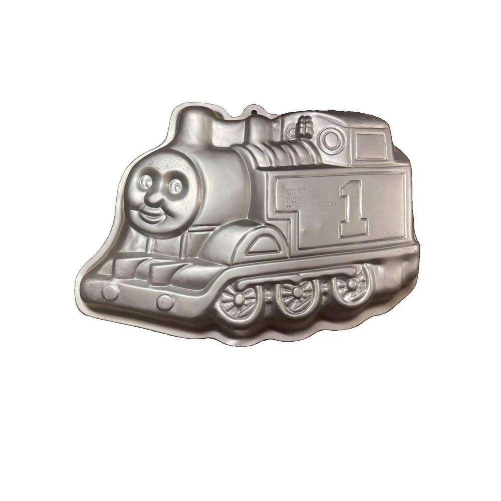 Wilton Thomas The Train Locomotive Aluminum Cake Pan, 1st Birthday 1994
